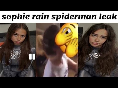 sophie rain spiderman video leaked|ORIGINAL